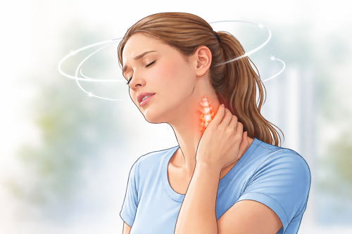 Neck Pain and Dizziness: Causes, Symptoms and when to worry