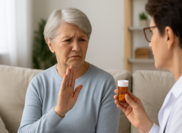 Отказ от приёма лекарств при деменции: причины и практические стратегии
